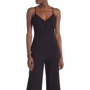NWT Honey Belle Cropped Spaghetti Strap Jumpsuit